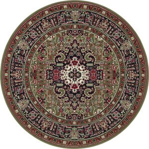 Nouristan - Hanse Home koberce Kruhový koberec Mirkan 104097 Green Rozměry koberců: 160x160 (průměr) kruh