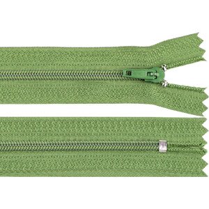 Spirálový zip šíře 3 mm délka 18 cm pinlock Varianta: 262 zelená khaki stř., Balení: 1 ks