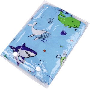 Dětská pláštěnka s obrázky Varianta: 68 (92) modrá dětská ryba, Balení: 1 ks