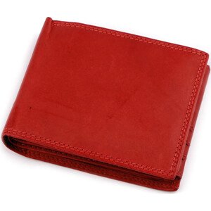 Pánská peněženka kožená Varianta: 8 červená, Balení: 1 ks