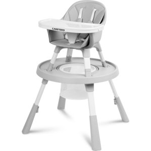 Dětská jídelní židlička 3v1 Caretero Velmo Grey