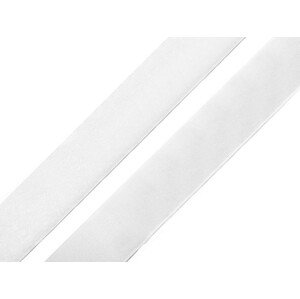 Suchý zip háček + plyš samolepicí šíře 20 mm Varianta: bílá, Balení: 25 m