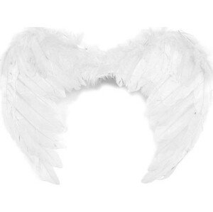 Andělská křídla 35x45 cm 2. jakost Varianta: bílá, Balení: 1 ks