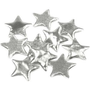 Hvězda Ø45 mm Varianta: 2 stříbrná, Balení: 50 ks