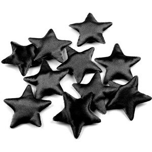 Hvězda Ø45 mm Varianta: 12 černá, Balení: 10 ks