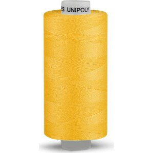 Polyesterové nitě Unipoly návin 500 m Varianta: 125 Buttercup, Balení: 10 ks