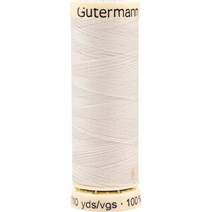 Polyesterové nitě návin 100 m Gütermann univerzální Varianta: 001 White Alyssum, Balení: 1 ks