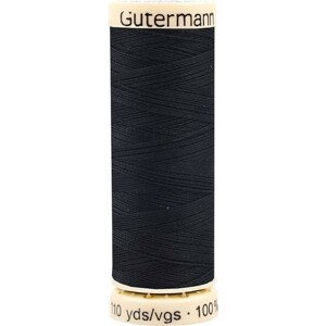 Polyesterové nitě návin 100 m Gütermann univerzální Varianta: 000 Black, Balení: 1 ks