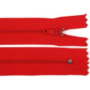 Spirálový zip šíře 3 mm délka 18 cm pinlock Varianta: 148 červená, Balení: 1 ks