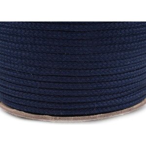 Oděvní šňůra PES Ø2 mm Varianta: 4830 modrá temná, Balení: 50 m