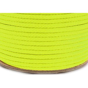 Oděvní šňůra PES Ø2 mm Varianta: 1108 žlutá neon, Balení: 50 m