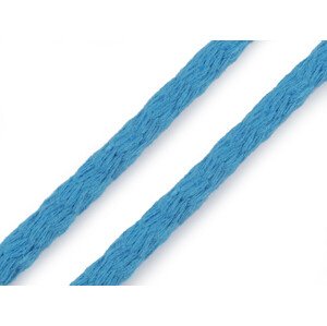 Bavlněná šňůra Ø7 mm Varianta: 643 modrá, Balení: 1 m