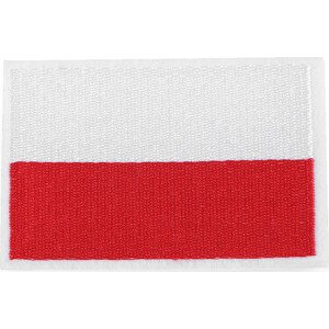 Nažehlovačka vlajka Varianta: 11 viz foto Polsko, Balení: 10 ks