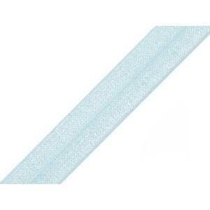 Lemovací pruženka půlená šíře 20 mm Varianta: 8 modrá ledová, Balení: 25 m