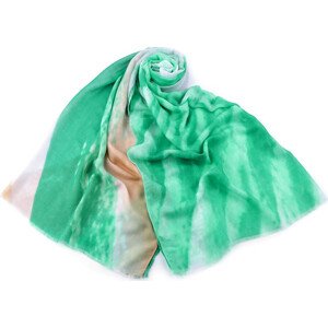 Šátek / šála 85x180 cm Varianta: 4 zelená pastelová, Balení: 1 ks